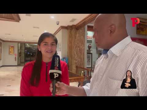 Catalina Usme en entrevista con Telepacífico Noticias