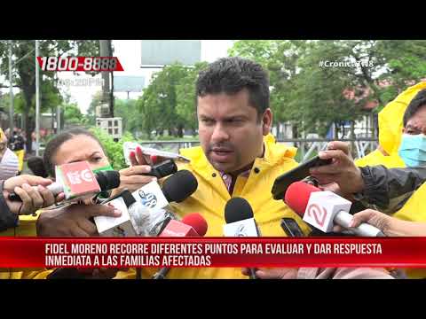 Alcaldía atiende afectaciones por lluvia en el Distrito IV de Managua - Nicaragua