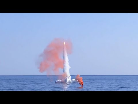 Rusia lanza un misil de crucero 'Kalibr' desde el mar de Japón