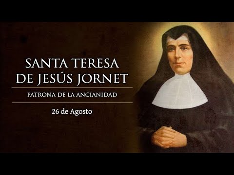 Laudes 26 ago Santa Teresa de Jesus Jornet e Ibars (2022)
