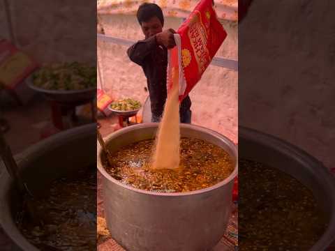 I Bet you havent Ate this Mahaprasad😍 #viral #streetfood #shorts #shortvideo #youtubeshorts #rice