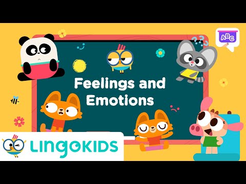 Feelings and Emotions Vocabulary 😊😔| VOCABULARY FOR KIDS | Lingokids