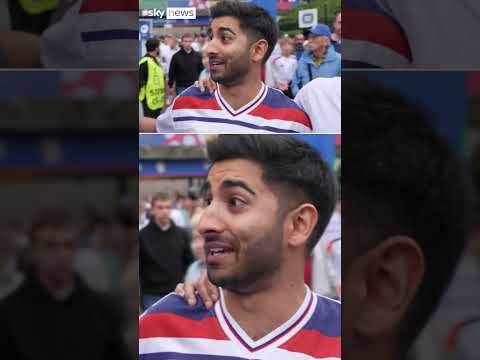 Euro 2024: England fans rection after comeback against Slovakia