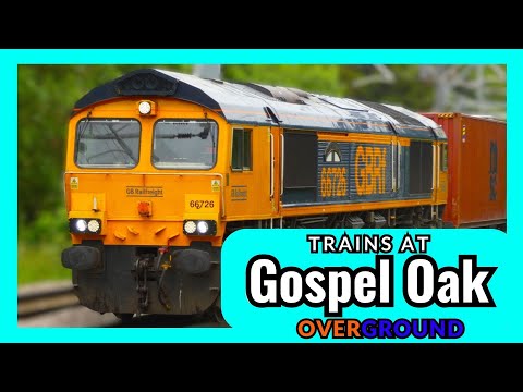 Trains at Gospel Oak, NLL - 31.5.24