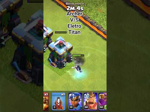 #coc #gaming #archer v/S Electro titan #subscribe #best #gameplay #trend #trending #viral #shorts