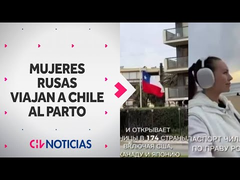 Pareja rusa viajó 30 horas a Chile para tener a su guagua: Este es su testimonio - CHV Noticias