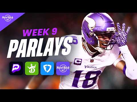 Top NFL Parlays & Picks | Week 9 Bets & Predictions (2025)