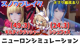 【スノウブレイク】ニューロンシミュレーション 12/22～12/28(ギルティクラッシャー・カリュブディス/シシュフォス）