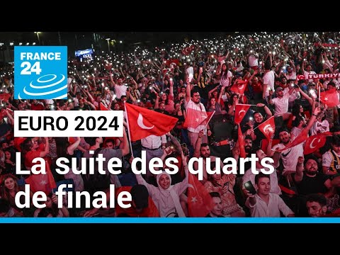 Euro 2024 : la suite des quarts de finale, Angleterre/Suisse et Pays-Bas/Turquie • FRANCE 24