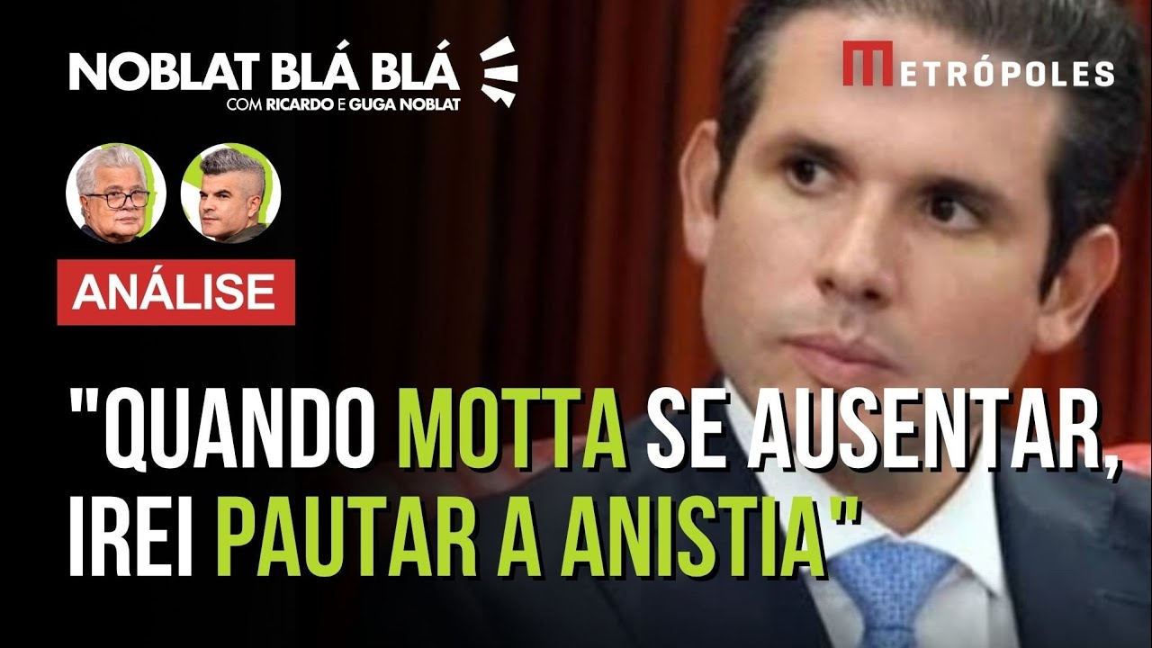 DEPUTADO bolsonarista ameaça Hugo Motta por anistia se piscar ele coloca a anistia goela abaixo