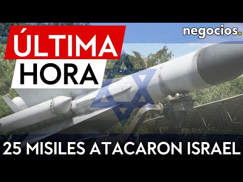 ÚLTIMA HORA | Al menos 25 misiles iraníes alcanzaron objetivos en Israel