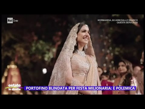 Portofino blindata per festa milionaria: è polemica - 03/06/2024