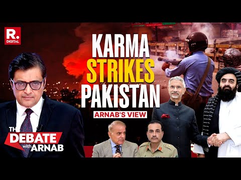Arnab: Pakistan Staring At Imminent Collapse Due To Its Past Actions