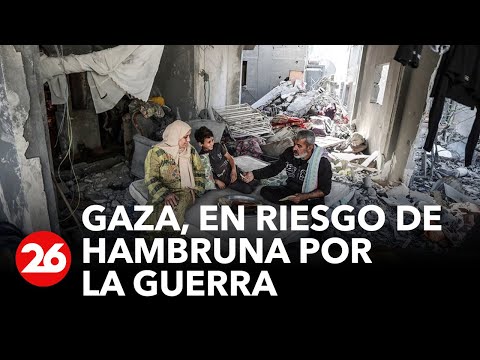 Gaza, en riesgo de hambruna por la guerra