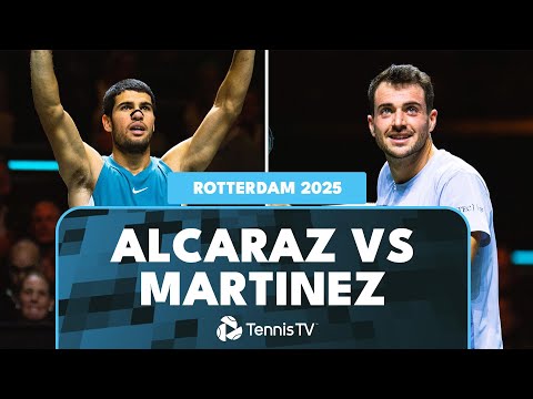 Carlos Alcaraz vs Pedro Martinez: Who Reaches The Last 4? | Rotterdam 2025 Highlights