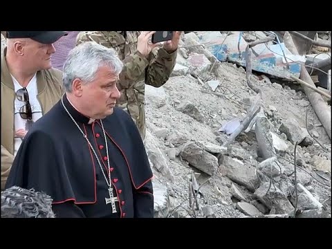 Faltan lágrimas, faltan palabras dice el cardenal Krajewski tras visitar Bucha y Borodianka