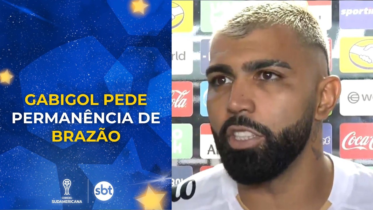 ENTREVISTA EXCLUSIVA! Gabigol comenta vitória e pede permanência de Brazão no Santos