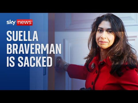 BREAKING: Suella Braverman sacked as home secretary