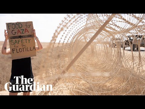 Israeli protesters march to Gaza border calling for an end to war