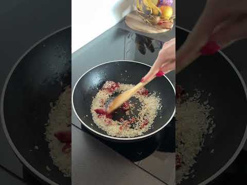 Risotto z buratta ✨ szybki pomysł na obiad