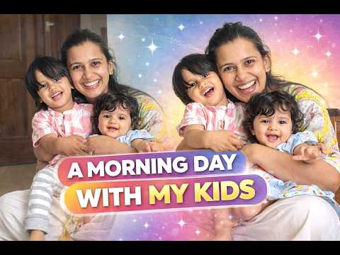 Morning Vibe with my Kids | Devikaa Nambiaar | Vijay Maadhhav | Athmaja | Om Paramathma