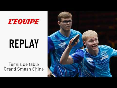 Tennis de table : Le replay intégral de la finale du double de Félix et Alexis Lebrun