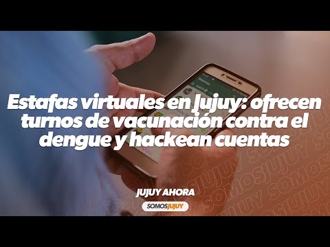 Estafas virtuales en Jujuy: ofrecen turnos de vacunación contra el dengue y hackean cuentas