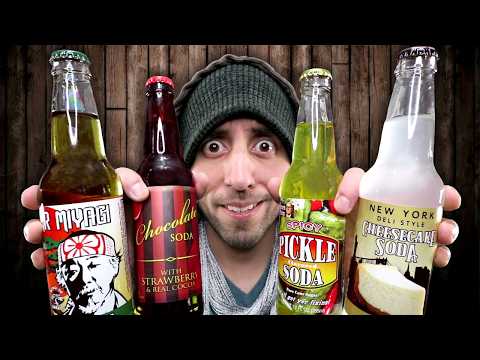 Probemos SODA sabor SALCHICHA y otros sabores RAROS y EXTRAÑOS!!!