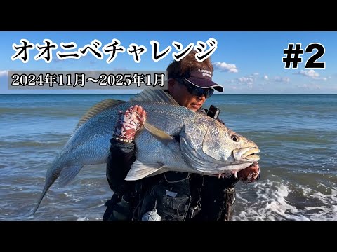 オオニベ釣行 2024年12月9日～2025年1月11日