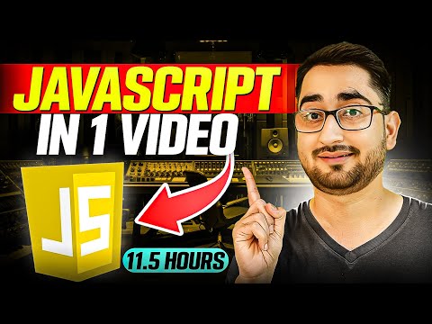 Complete JavaScript Mastery Course in One Video | Build 5 Projects Hands On | Go Full Stack