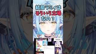 ラプ様のお姉さんTier配信で体目当てだと言われていたことについて話すラミィちゃん #shorts  #ホロライブ #切り抜き #vtube