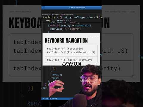 Keyboard Navigation in React JS