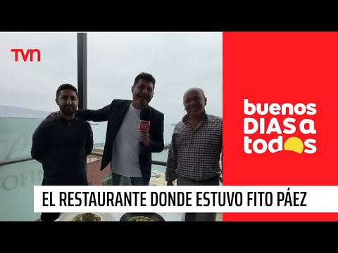 Claudio Ojeda fue al restaurante donde estuvo Fito Páez | Buenos días a todos
