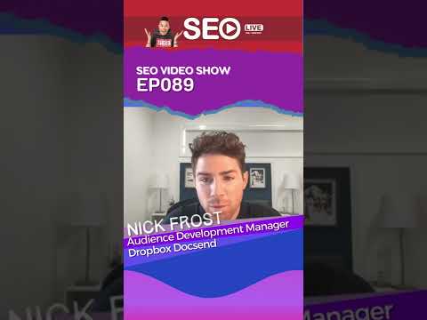 How to get on the first page of Google in 1 min with SEO expert Nick Frost #Shorts