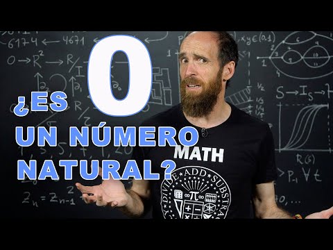 ¿Es el cero un NÚMERO NATURAL?