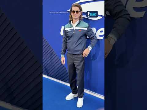 Not artificial, but the real deal: Andrew Garfield arrives at the US <strong>Open</strong>. (🎥: <strong>Instagram</strong>/@jpasc24)