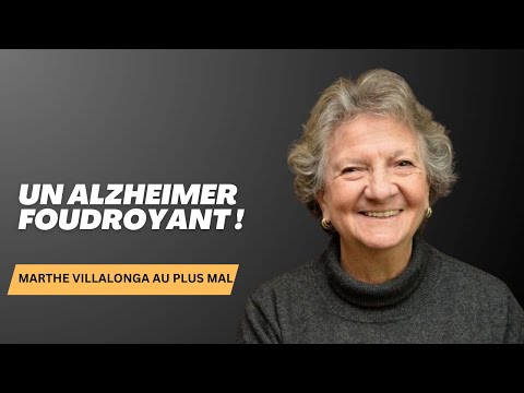 Marthe Villalonga confronte?e a? un Alzheimer foudroyant : Le de?chirement