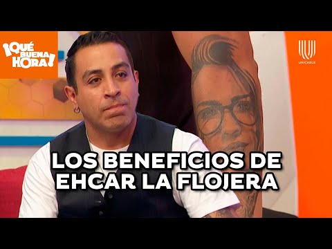 ¿Luis Fernando Peña se tatuó a Martha Higareda? | !Qué buena hora! | Unicable