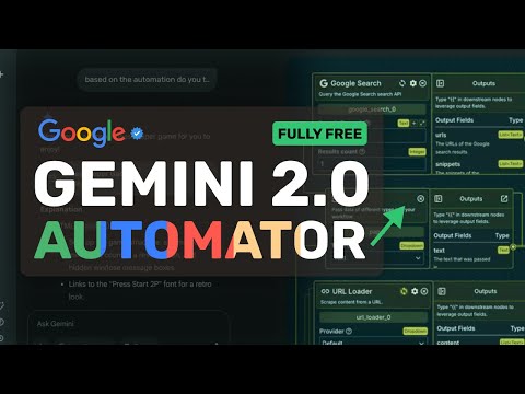 Google's Gemini 2.0 AUTOMATOR: This AI Agent CAN Automate ANY REPETITIVE TASKS!
