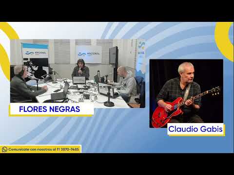 Claudio Gabis en Flores Negras