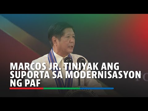 Marcos Jr. tiniyak ang suporta sa modernisasyon ng PAF | ABS-CBN News