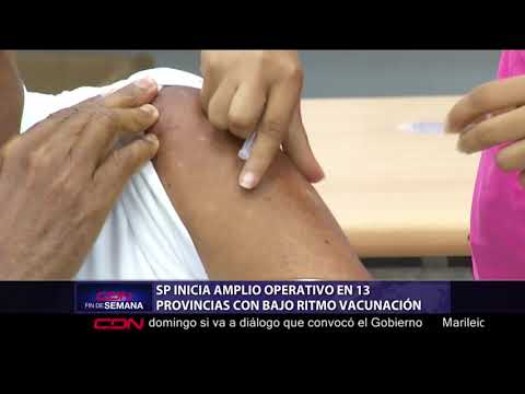 Salud inicia amplio operativo en 13 provincias con bajo ritmo vacunación