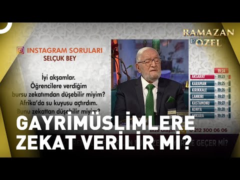 Çeşme Yaptırmak Zekat Yerine Geçer Mi? | Necmettin Nursaçan'la İftar Saati