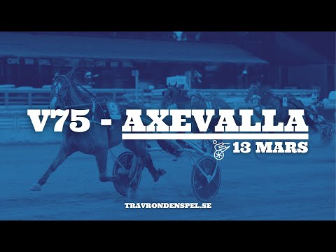 V75 tips Axevalla | 13 mars