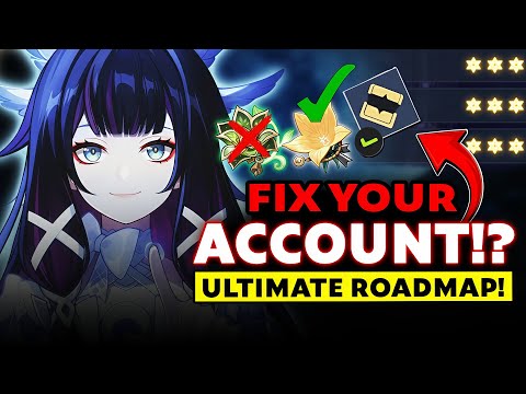FIX YOUR ACCOUNT In 3 Steps! 💥 Ultimate META Roadmap | Genshin Impact 6.1