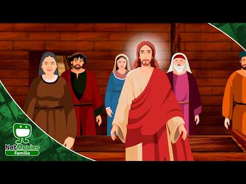 Jesus para Crianças - Ep. 08 - Jesus Desperta o Filho de uma Viúva | NetMovies Família👪