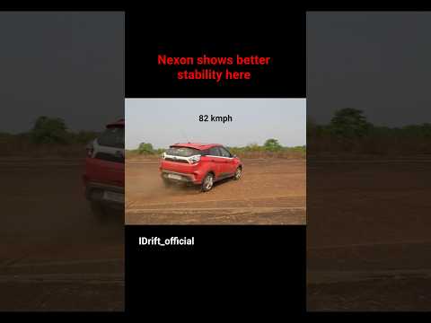 nexon vs fronx lane changing at 82 kmph #nexon #fronx