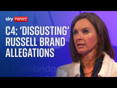 Russell Brand: C4 boss says allegations are 'disgusting'