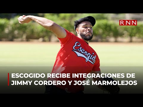 Escogido recibe integraciones de Jimmy Cordero y José Marmolejos en sus prácticas