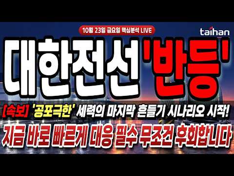 [대한전선 주가전망] 상반기 영업이익 작년 연간 94% 달성! 공포 속 숨은 기회인가!